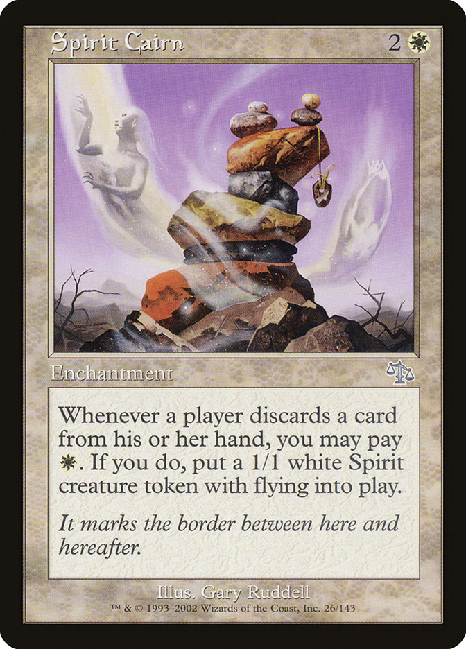 Magic the Gathering Card - Spirit Cairn - MTG Circle
