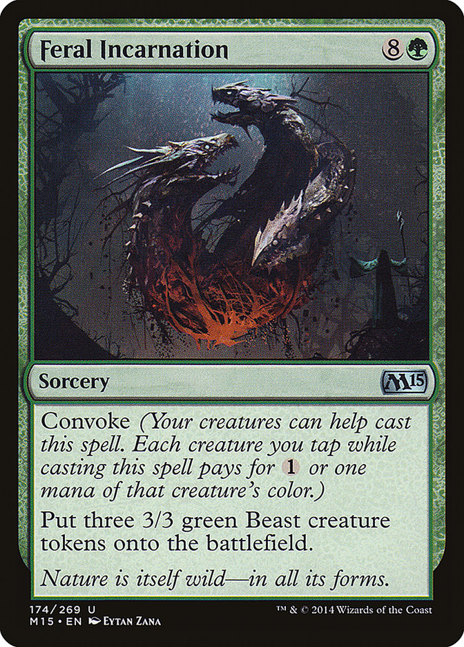 Magic the Gathering Card - Feral Incarnation - MTG Circle