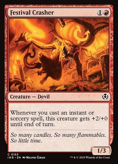 Magic the Gathering Card - Festival Crasher - MTG Circle