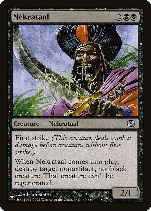 Magic the Gathering Card - Nekrataal - MTG Circle
