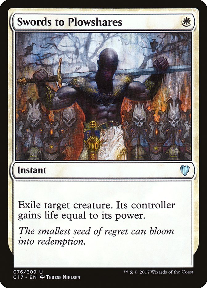 Magic the Gathering Card - Swords to Plowshares - MTG Circle
