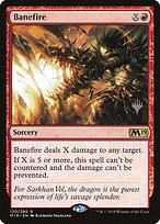 Magic the Gathering Card - Banefire - MTG Circle