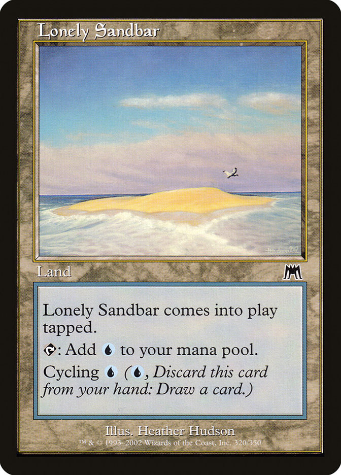 Magic the Gathering Card - Lonely Sandbar - MTG Circle