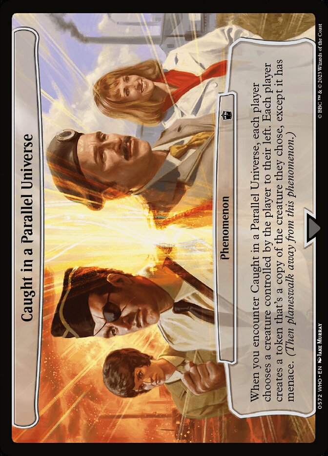 Magic the Gathering Card - Caught in a Parallel Universe - MTG Circle