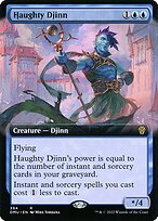 Magic the Gathering Card - Haughty Djinn - MTG Circle
