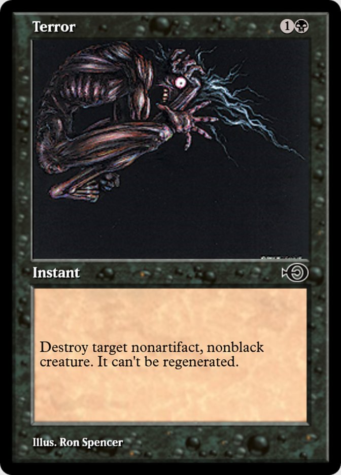 Magic the Gathering Card - Terror - MTG Circle
