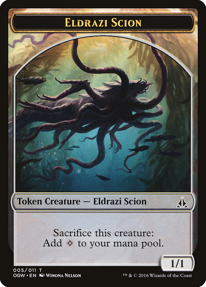 Magic the Gathering Card - Eldrazi Scion - MTG Circle