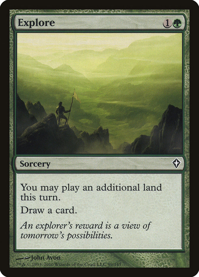 Magic the Gathering Card - Explore - MTG Circle