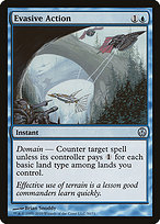 Magic the Gathering Card - Evasive Action - MTG Circle