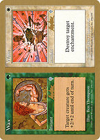 Magic the Gathering Card - Wax // Wane - MTG Circle