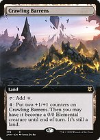 Magic the Gathering Card - Crawling Barrens - MTG Circle