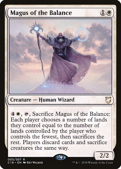 Magic the Gathering Card - Magus of the Balance - MTG Circle