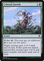 Magic the Gathering Card - Colossal Growth - MTG Circle