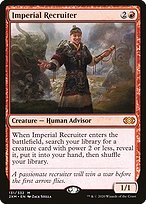 Magic the Gathering Card - Imperial Recruiter - MTG Circle