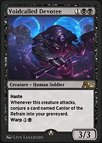 Magic the Gathering Card - Voidcalled Devotee - MTG Circle