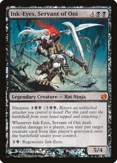 Magic the Gathering Card - Ink-Eyes, Servant of Oni - MTG Circle