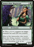 Magic the Gathering Card - Immaculate Magistrate - MTG Circle