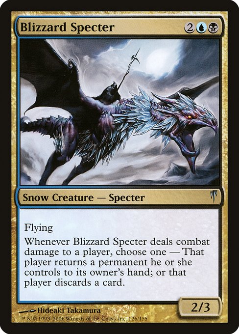 Magic the Gathering Card - Blizzard Specter - MTG Circle