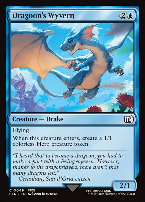 Magic the Gathering Card - Dragoon's Wyvern - MTG Circle