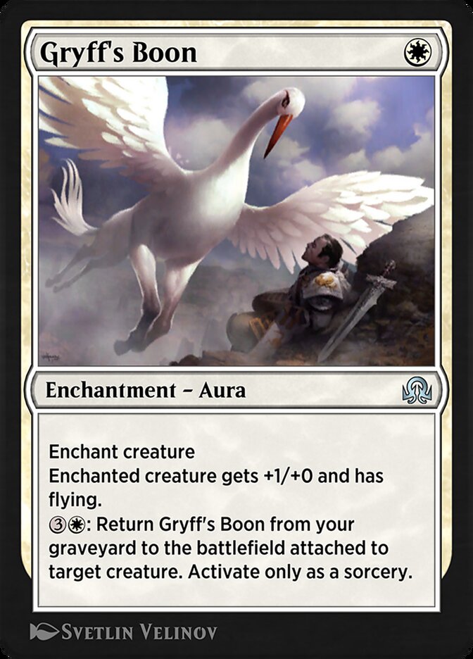Magic the Gathering Card - Gryff's Boon - MTG Circle
