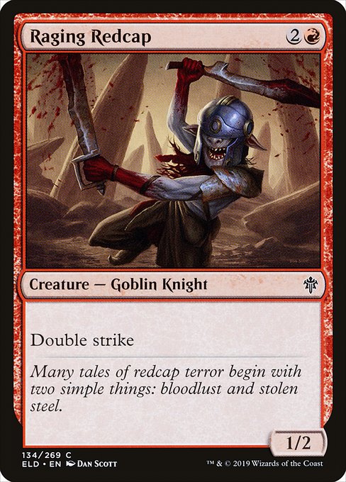 Magic the Gathering Card - Raging Redcap - MTG Circle