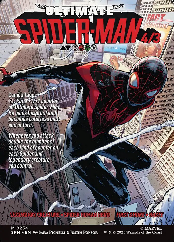 Magic the Gathering Card - Ultimate Spider-Man - MTG Circle