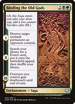 Magic the Gathering Card - Binding the Old Gods - MTG Circle