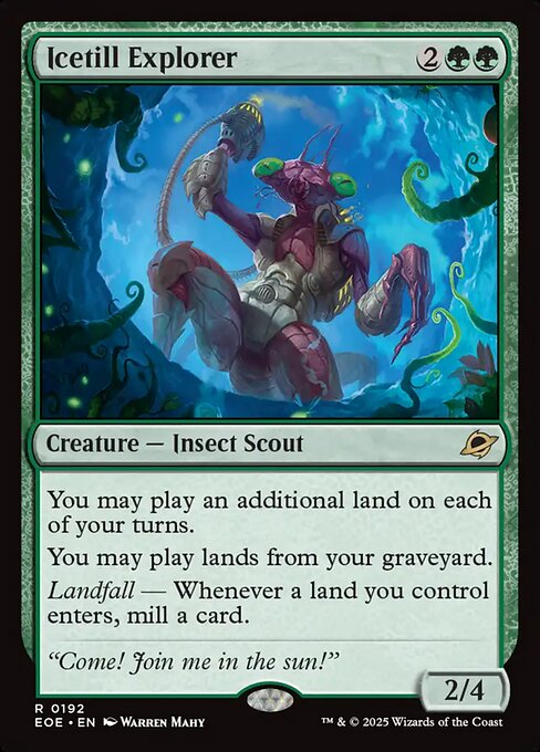 Magic the Gathering Card - Icetill Explorer - MTG Circle
