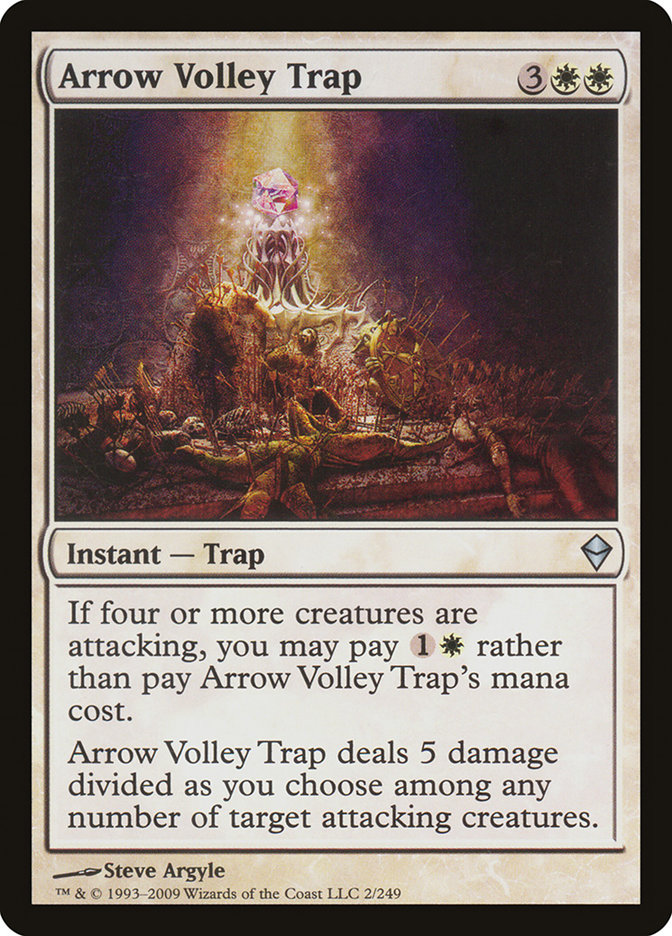 Magic the Gathering Card - Arrow Volley Trap - MTG Circle