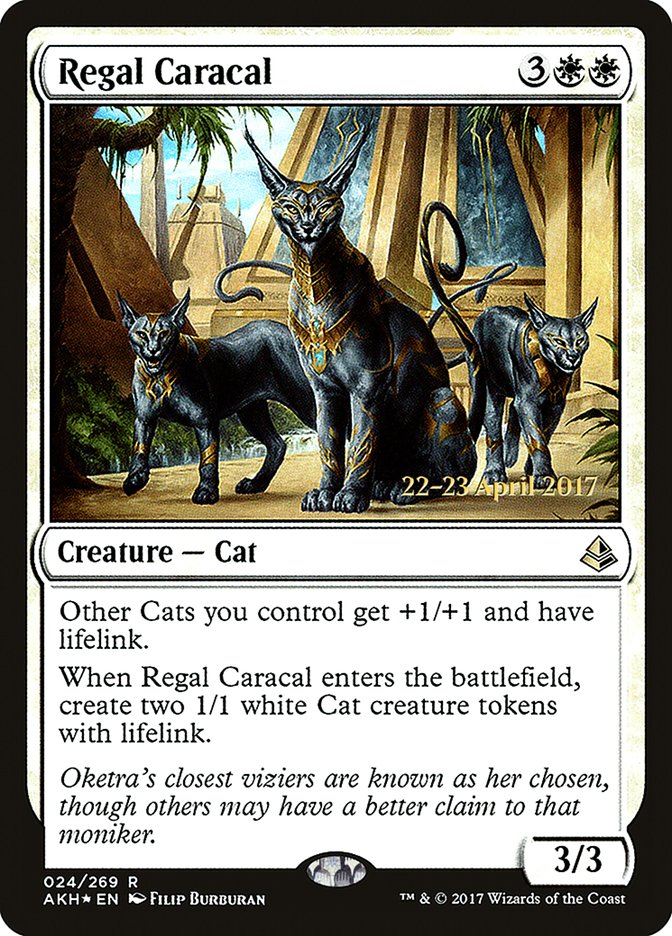 Magic the Gathering Card - Regal Caracal - MTG Circle