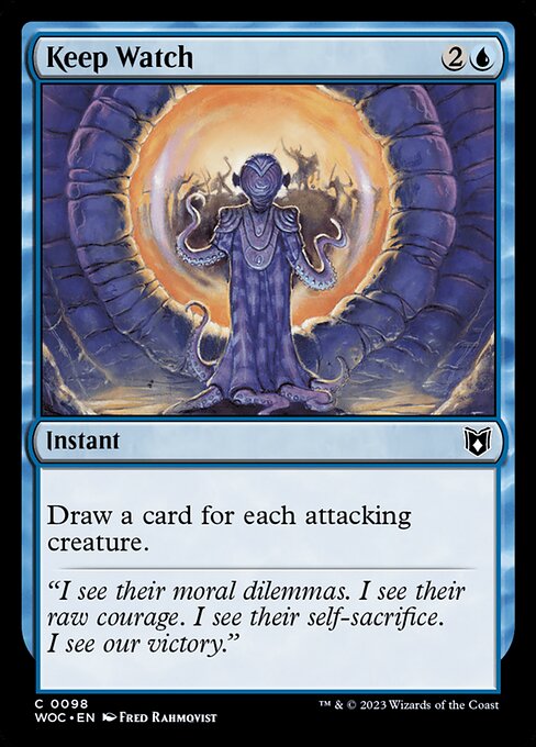 Magic the Gathering Card - Keep Watch - MTG Circle