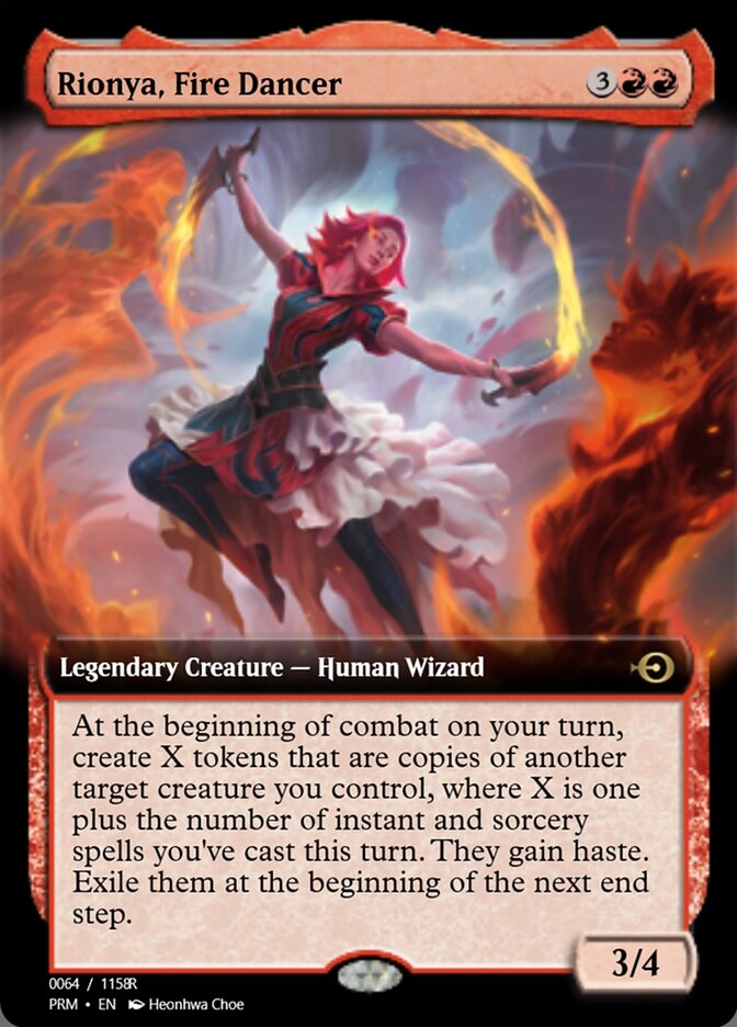 Magic the Gathering Card - Rionya, Fire Dancer - MTG Circle