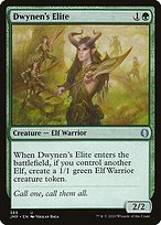 Magic the Gathering Card - Dwynen's Elite - MTG Circle