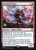 Magic the Gathering Card - Manifold Mouse - MTG Circle