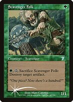 Magic the Gathering Card - Scavenger Folk - MTG Circle