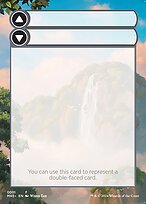 Magic the Gathering Card - Double-Faced Substitute Card - MTG Circle