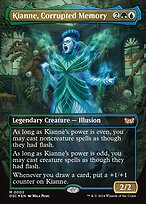 Magic the Gathering Card - Kianne, Corrupted Memory - MTG Circle