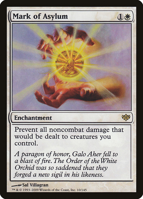 Magic the Gathering Card - Mark of Asylum - MTG Circle