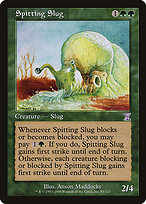 Magic the Gathering Card - Spitting Slug - MTG Circle