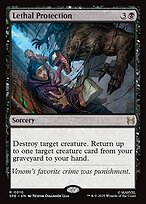 Magic the Gathering Card - Lethal Protection - MTG Circle