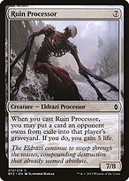 Magic the Gathering Card - Ruin Processor - MTG Circle