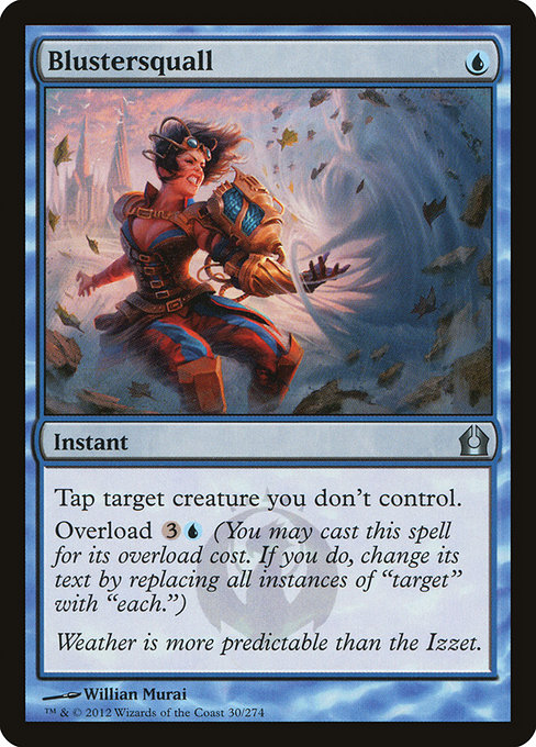 Magic the Gathering Card - Blustersquall - MTG Circle