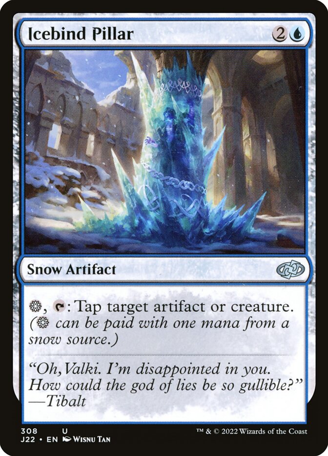Magic the Gathering Card - Icebind Pillar - MTG Circle