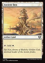 Magic the Gathering Card - Ancient Den - MTG Circle