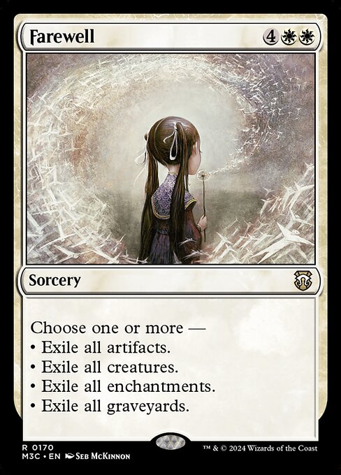 Magic the Gathering Card - Farewell - MTG Circle