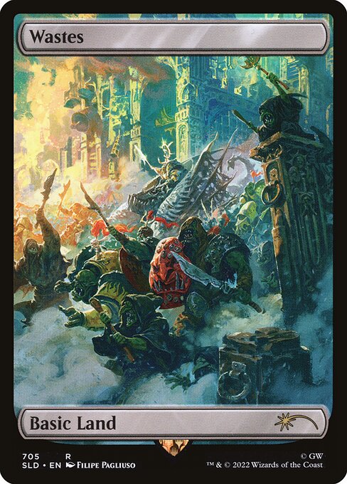 Magic the Gathering Card - Wastes - MTG Circle