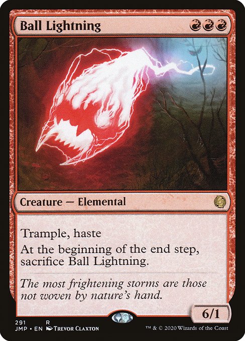 Magic the Gathering Card - Ball Lightning - MTG Circle