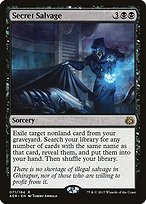 Magic the Gathering Card - Secret Salvage - MTG Circle