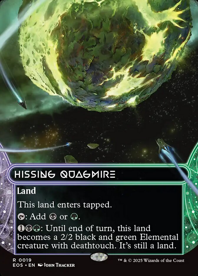 Magic the Gathering Card - Hissing Quagmire - MTG Circle
