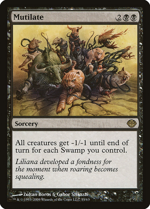 Magic the Gathering Card - Mutilate - MTG Circle
